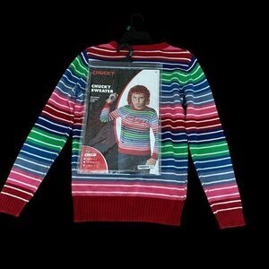 Kids Chucky Good Guys Costume Kit Spirit Size Large NIP